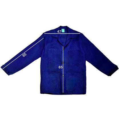 Veste bleue marine à motif vichy rose et piments 3D